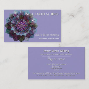 Raad van Bladeren   Mandala Visitekaartje