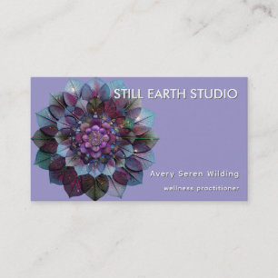 Raad van Bladeren   Mandala Visitekaartje