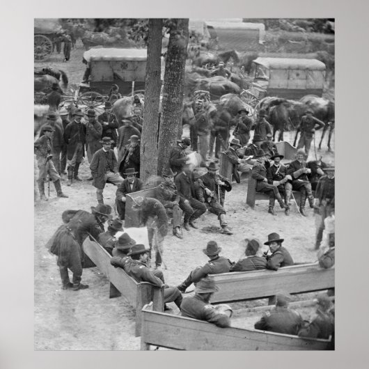 Raad van (Burgeroorlog), 1864 Poster (Voorkant)