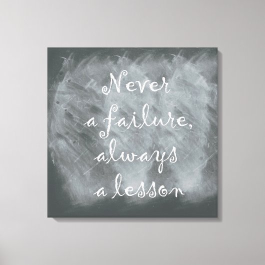 Raad van Chalk Canvas Afdruk (Voorkant)