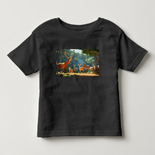 Raad van oerwoud: Voices of the Wild Kinder Shirts