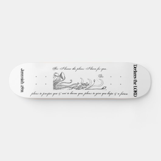 Raad van schaats - Jeremiah Skateboard (Horizontaal)