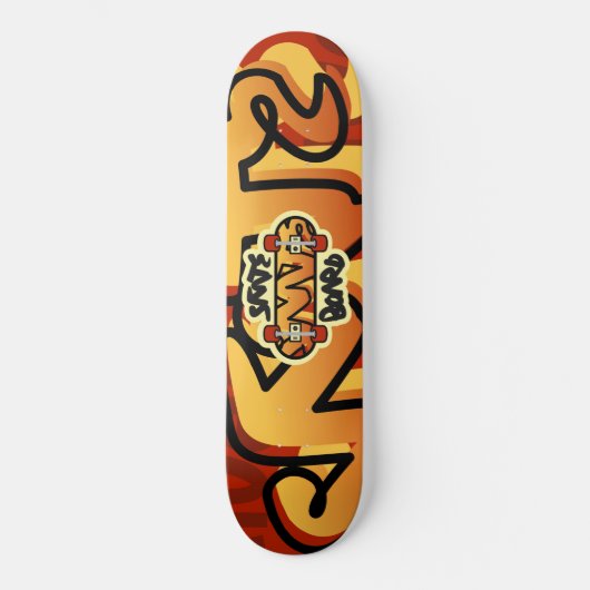 Raad van schaats persoonlijk skateboard (Voorkant)