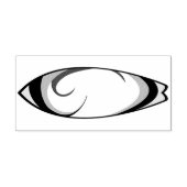 Raad van Surf Rubberstempel (Afrduk)