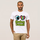 Raad voor Bright Ooghart I-liefdesstudenten T-shirt (Voorkant volledig)