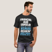 Raad voor financiële bijstand t-shirt (Voorkant volledig)