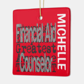 Raad voor financiële hulp Extraordinaire CUSTOM Keramisch Ornament (Links)