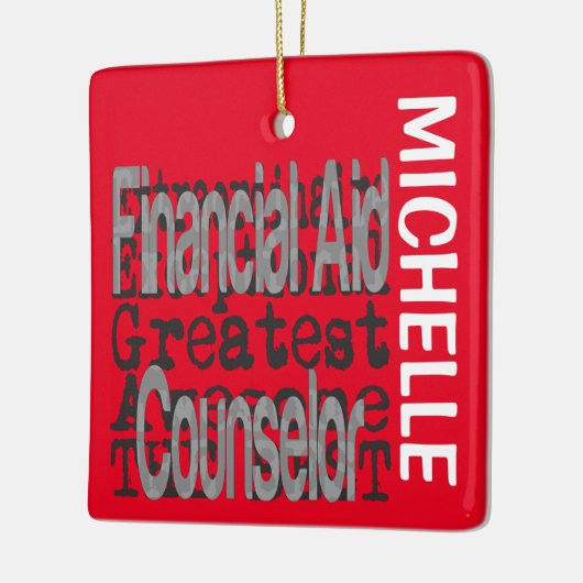 Raad voor financiële hulp Extraordinaire CUSTOM Keramisch Ornament (Links)