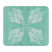 Raad voor het snijden - Diamond Petals Snijplank (Voorkant)