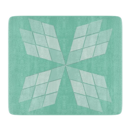 Raad voor het snijden - Diamond Petals Snijplank (Voorkant)