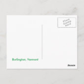 Raad voor justitieel gedrag van Vermont: Briefkaar Briefkaart (Achterkant)