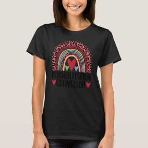 Raad voor rehabilitatie Vrouwen Leopard Rainbow L T-shirt