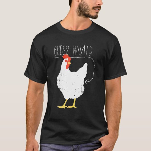 Raad Wat Kippenkont Is T-shirt (Voorkant)