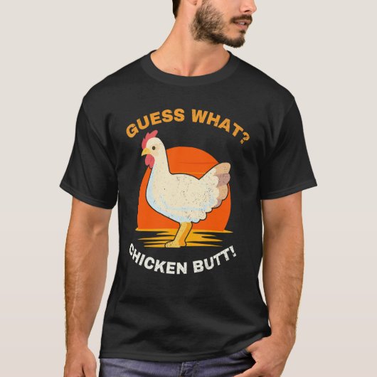 Raad Wat Kippenkont   T-shirt (Voorkant)