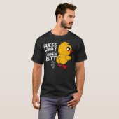 Raad Wat Kippenkont Voor Eierproductie En Haan Boe T-shirt (Voorkant volledig)