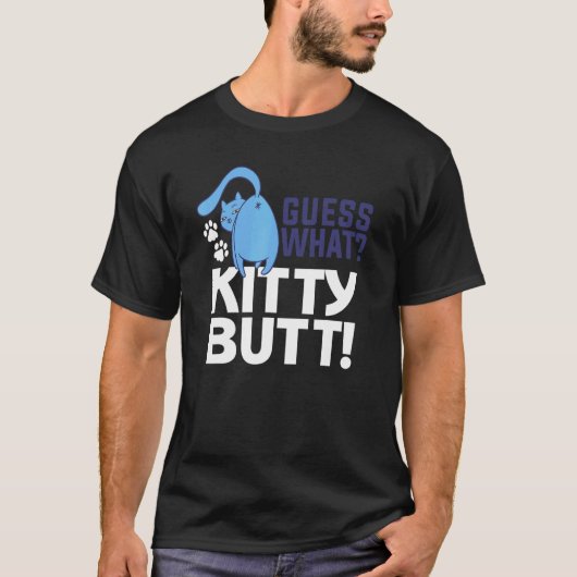 Raad Wat Kitty Kont Voor Een Kat T-shirt (Voorkant)