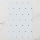 Raad wie bruid of bruidegom blauw Vrijgezellenfees (Achterkant)