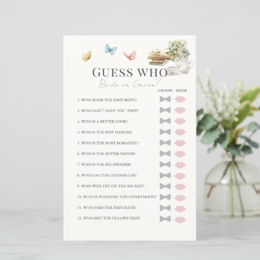 Raad wie bruid of bruidegom boek Vrijgezellenfeest (Staand voorkant)