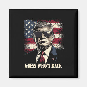 Raad wie Ck is - 47 Trump overwinning Magneet
