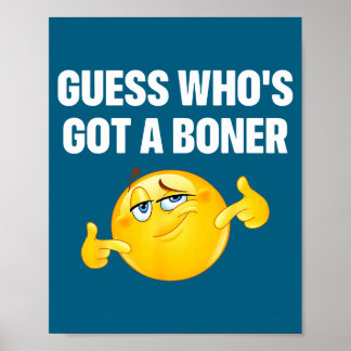 Raad Wie Een Stoute Volwassenenhumor Heeft  Poster