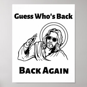 Raad wie er terug is, terug is, terug is Christeli Poster