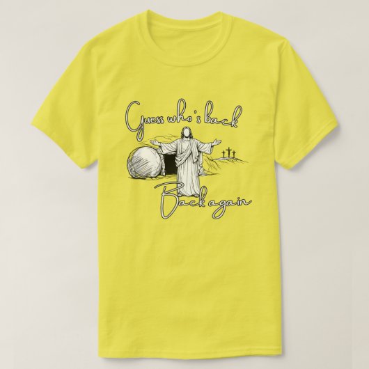Raad Wie Er Weer T-Shirt (Design voorkant)