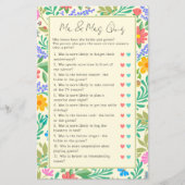 Raad Wie Funny Bruiloft & Bruidsfeest Spel (Voorkant)