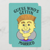 RAAD WIE GAAT TROUWEN - KAART (Voorkant / Achterkant)