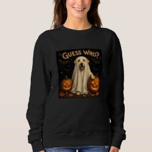 Raad wie? Halloween Geest Labrador Hond Ontwerp Trui