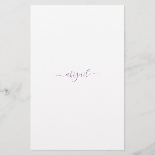 Raad Wie Het Heeft Gezegd? Eenvoudige Lavendel Bru (Achterkant)