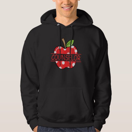 Raadgever Apple Leraar Leven Hoodie (Voorkant)