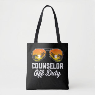 Raadgever Buiten Dienst Zonnebril Laatste Schoolda Tote Bag