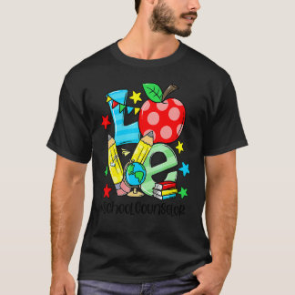 Raadgever Counseling Student Eerste Laatste 100 Da T-shirt