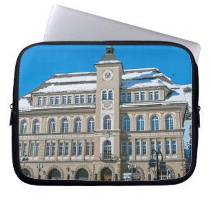 Raadhuis in St Moritz Laptop Sleeve