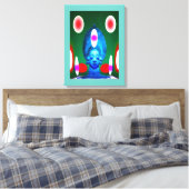 Raadpleeg de Oracle Canvas Afdruk (Insitu (Slaapkamer))