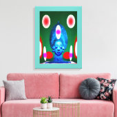 Raadpleeg de Oracle Canvas Afdruk (Insitu (Woonkamer))