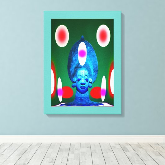 Raadpleeg de Oracle Canvas Afdruk (Insitu (Houten vloer))