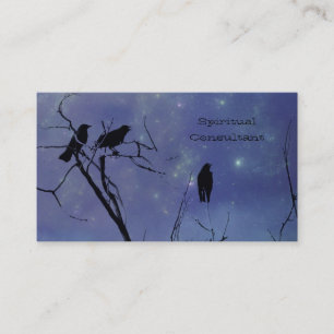 Raadpleeg een spiritist visitekaartje