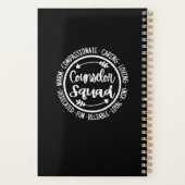 Raadplegend plein schoolraad leraar Vintage F Planner (Achterkant)