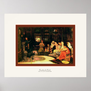 Raadpleging van de Oracle ~ John William Waterhous Poster