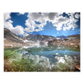 Raadplegingsmeer 2 - Mt Whitney Trail Foto Afdruk (Voorkant)