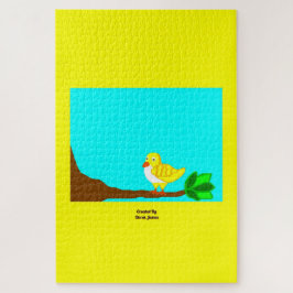 Raadsel 20" x 30 " van de Vogel van de goedemorgen Legpuzzel