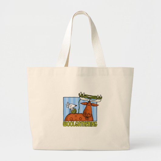 raadsel grote tote bag (Voorkant)
