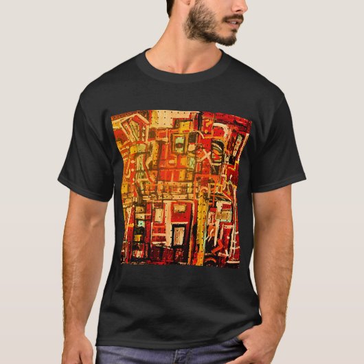 RAADSEL HOOGTES T-SHIRT (Voorkant)