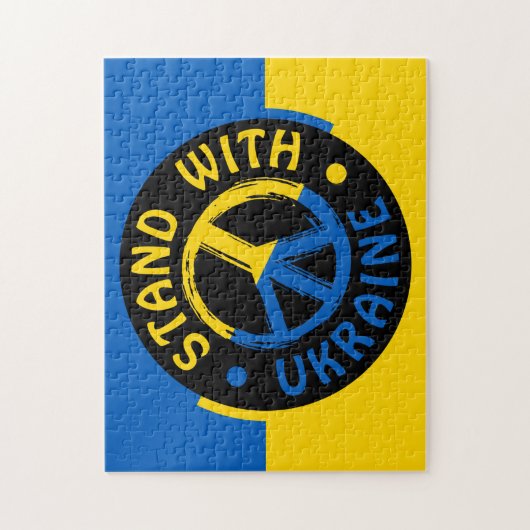 Raadsel 'Met Oekraïne' Legpuzzel (Verticaal)