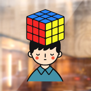 raadsel raamsticker