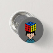 raadsel ronde button 3,2 cm (Voorkant /achterkant)