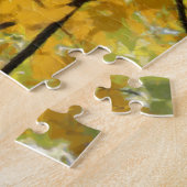 Raadsel van de Foto van de Boom van de Berk van de Legpuzzel (Zijkant)