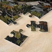 Raadsel van het meerhuis legpuzzel (Zijkant)