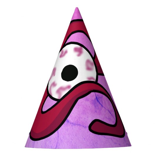 raadselachtig verstrengeld oog feesthoedjes (Voorkant)